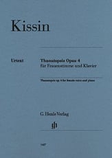 Thanatopsis, Op. 4 Vocal Solo & Collections sheet music cover